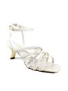 SANDÁLIA SALTO MEDIO OFF WHITE