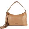BOLSA REGINA TIRACOLO COURO BEGE