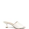 MULE SALTO BAIXO OFF WHITE