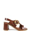 SANDALIA SALTO MEDIO WHISKY