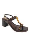 SANDALIA SALTO MEDIO MOCHA