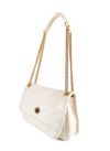 BOLSA GUTA TIRACOLO COURO OFF WHITE