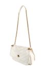 BOLSA GUTA TIRACOLO COURO OFF WHITE