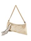 BOLSA EMILLY CLUTCH COURO OFF WHITE