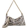 BOLSA EMILLY CLUTCH COURO COBRA