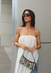 MINI BAG ESME COURO ZEBRA