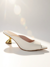 MULE SALTO MEDIO OFF WHITE
