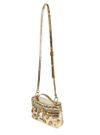 BOLSA AISHA TOTE COURO OURO