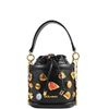 MINI BAG MARIAH COURO PRETO