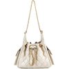 BOLSA MARISA COURO OFF WHITE