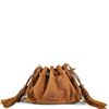 BOLSA LIZ TIRACOLO COURO CARAMELO