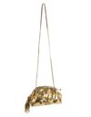 BOLSA BRUNA CHROME OURO