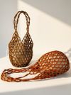 BOLSA FLORA HOBO CARAMELO