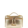 BOLSA AISHA TOTE COURO OURO
