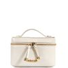 BOLSA AISHA TOTE COURO OFF WHITE