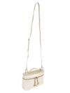 BOLSA AISHA TOTE COURO OFF WHITE