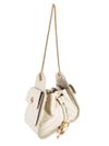 BOLSA MAYARA COURO OFF WHITE