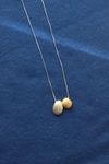 Colar Aqui+Agora | Mix de Prata e Prata banhado a Ouro 18k