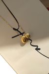 Colar Aqui+Agora - 100% Prata banhada a Ouro 18k