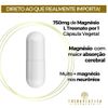 Magnésio L-Treonato 750mg Vegan 60 Cápsulas Therapeutica Elements