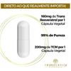 Resveratrol + TCM Vegan 60 Cápsulas Therapeutica Elements
