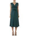 Vestido dois nós verde