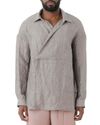 Camisa singular cinza Nando