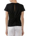 Blusa nó quatro pontas preta
