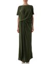 Vestido Dois Círculos Verde