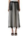 Saia Tule Tubular Preto