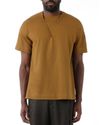 Camiseta Dois Decotes Marrom Nando