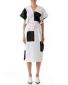 Vestido Modular Upcycling Branco e Preto