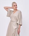 Blusa Manga Ampla Areia