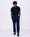 Calça Costura Vinco Nando Preto