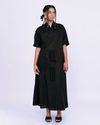 Vestido Renda Transpasse Preto