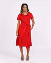 Vestido Torção Vermelho
