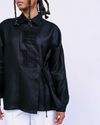 Camisa Renda Aba Preto