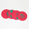 Kit Porta-Copos Magenta e Verde