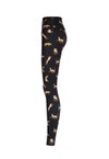 Legging Lycra Cós Estampada Cheetah Black