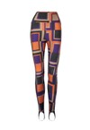 Legging Lycra Fuseau Estampada Art Déco