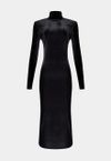 NEW - Vestido Veludo Custom Preto