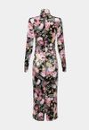 NEW - Vestido Veludo Custom Estampado Anike 