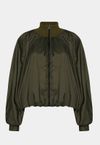 New - Jaqueta Parachute Open Air Verde Militar