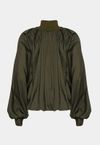 New - Jaqueta Parachute Open Air Verde Militar