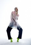 Raincoat Ed. #13 Translucent White/Neon