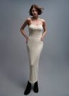 Vestido Fractal Ed.#2 - Manteiga