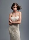 Vestido Fractal Ed.#2 - Manteiga