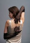 Luvas longas de Tule HAL Ed. Dark Matter