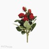 Buquê Galho Mini Rosa Artificial - Vermelho (10593)