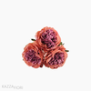 Buquê Ranunculus X3 C/ Rafia Artificial - Rosa (11642)
